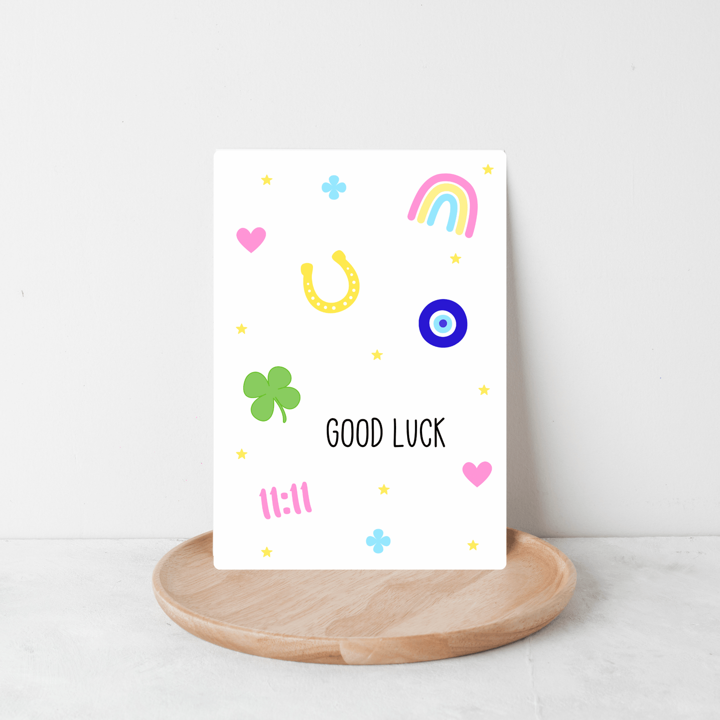 Good Luck Card - October Studio Designs