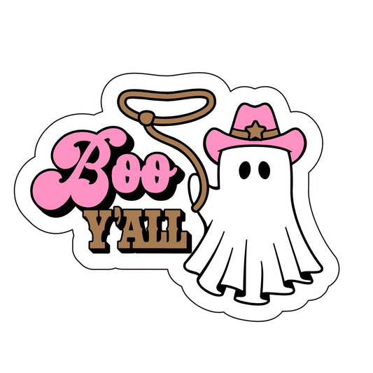 Boo Ya’ll Vinyl Sticker