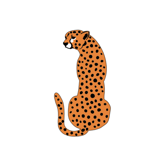 Cheetah Sticker