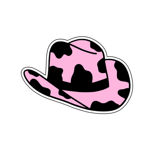 Cowboy hat sticker