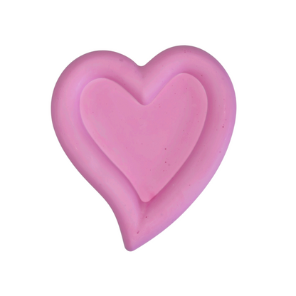 Pink Heart Coaster