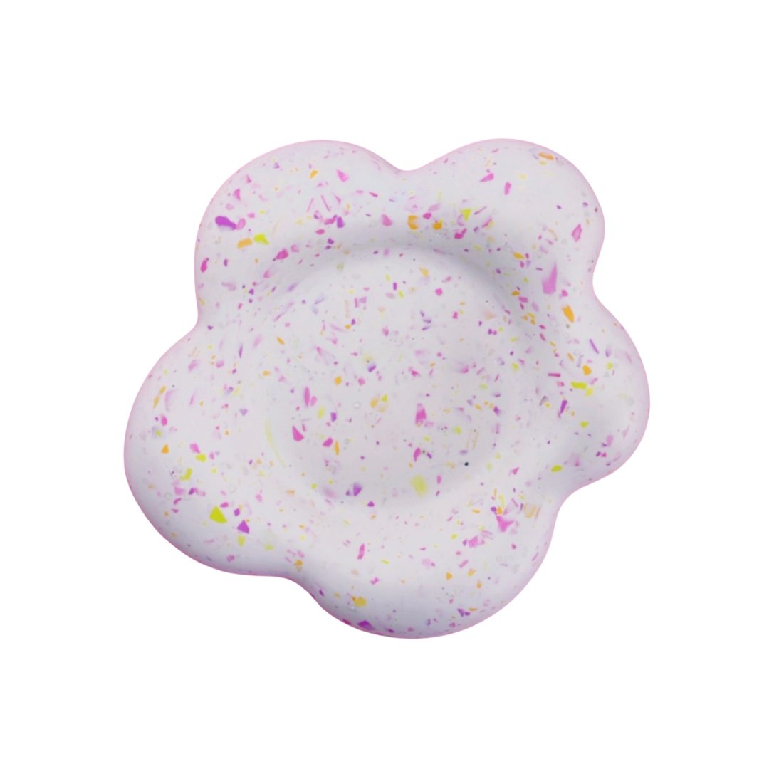 Terrazzo Daisy Coaster Tray