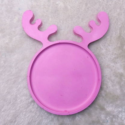 Reindeer Christmas Plate