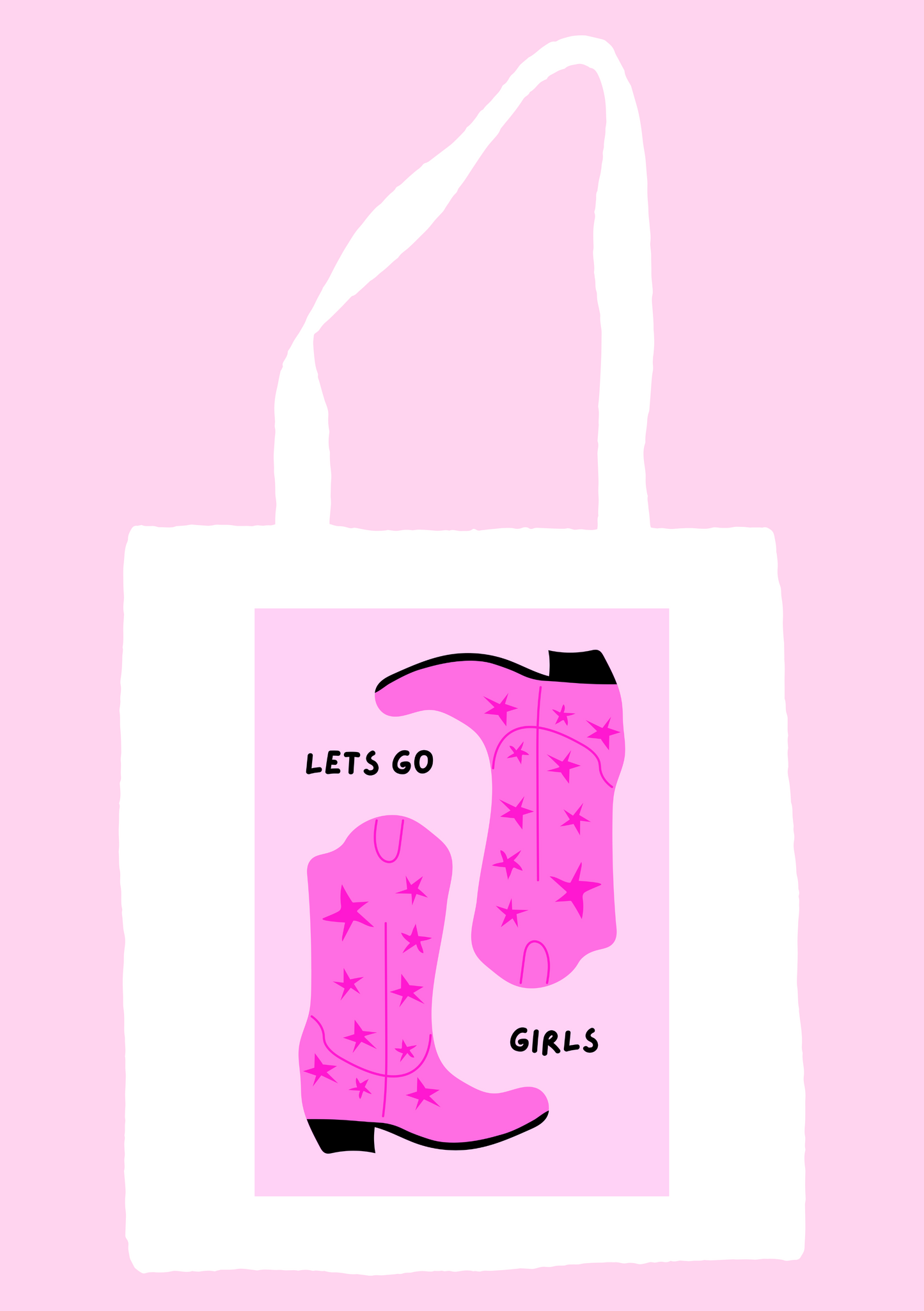 Let’s Go Girls Tote Bag