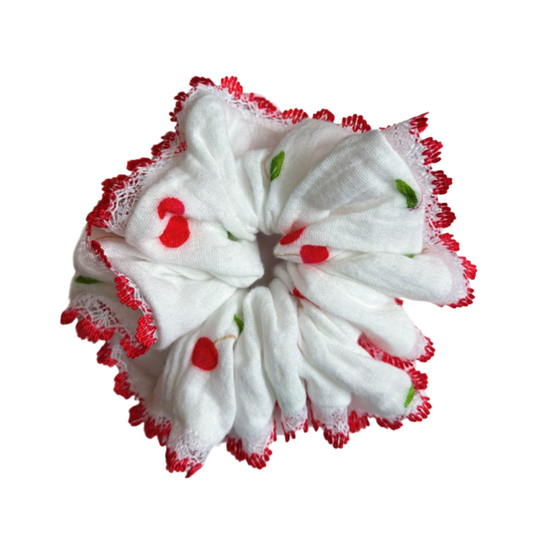 Cherry Scrunchie