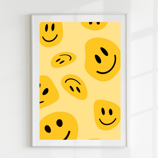 Smiley A4 print