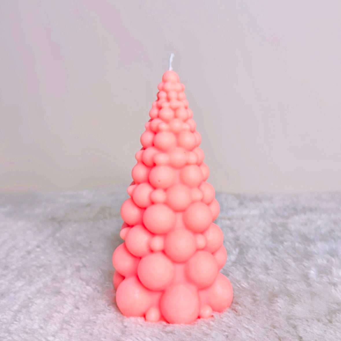 Bubble Christmas Tree Candle