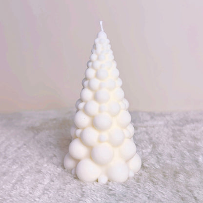 Bubble Christmas Tree Candle