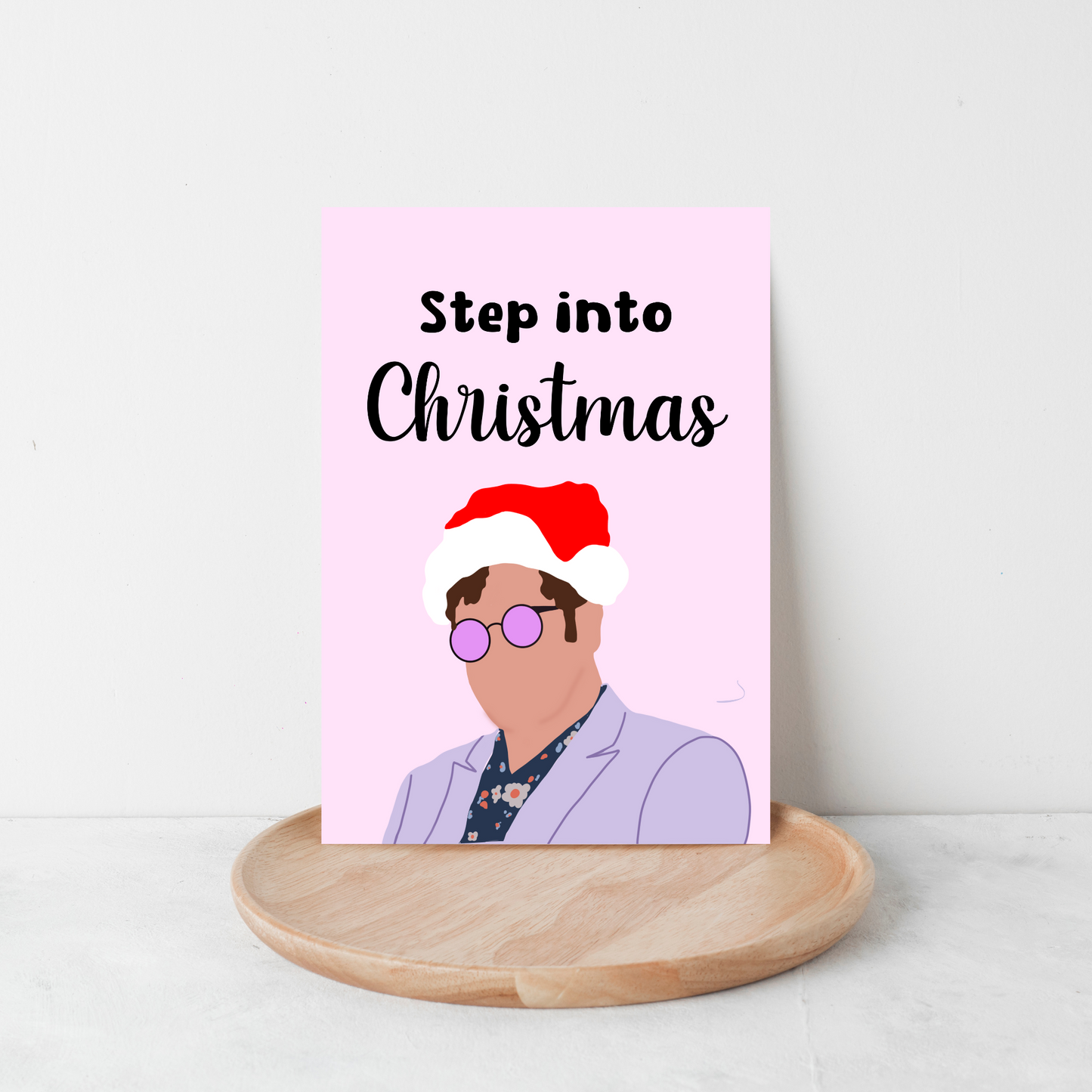 Elton John Christmas Card