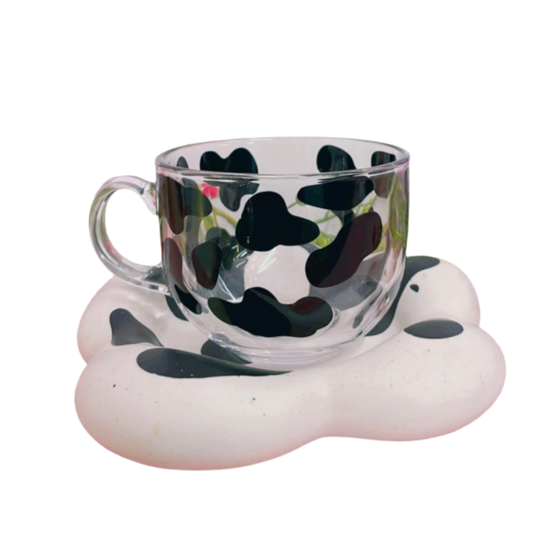 Cow Print Cappuccino Mug