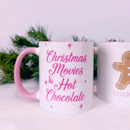 Pink Gingerbread Mug